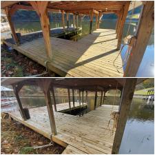 Concrete Cleaning for Lake House on Lake Tuscaloosa in Northport, AL 5