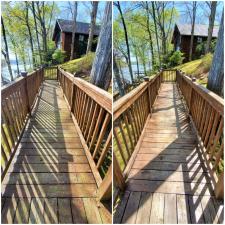 Deck and Dock Cleaning on Lake Tuscaloosa, AL 1