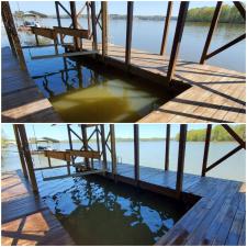 Deck and Dock Cleaning on Lake Tuscaloosa, AL 2