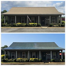 Gentle Commercial Metal Roof Oxidation Removal In Northport, AL 