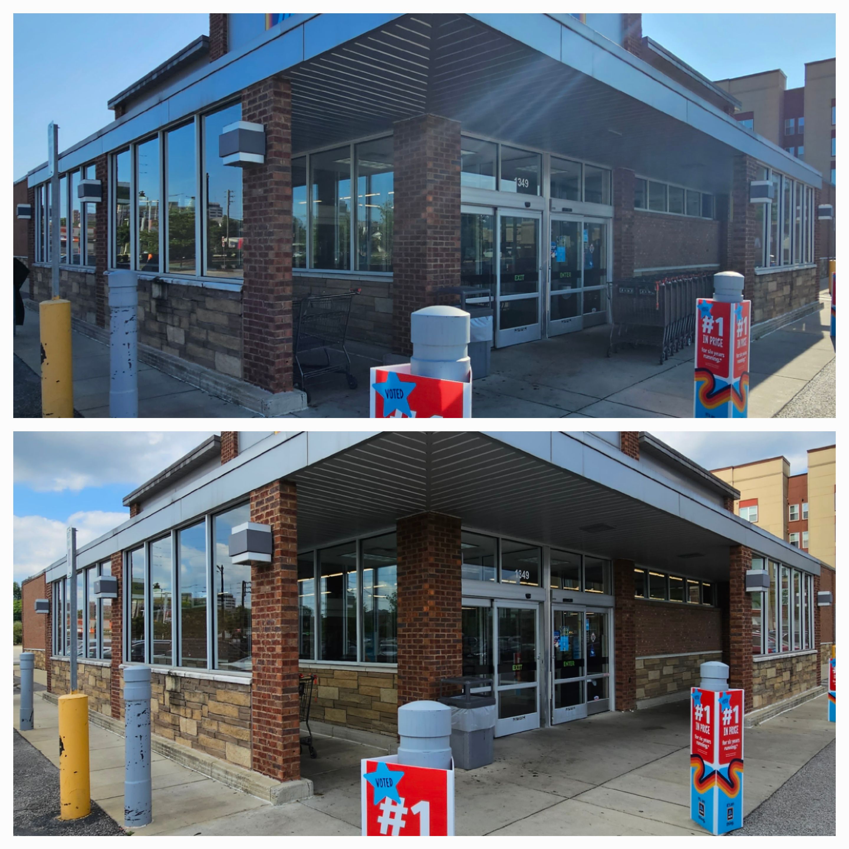 Incredible Window Cleaning at ALDIs in Tuscaloosa, AL