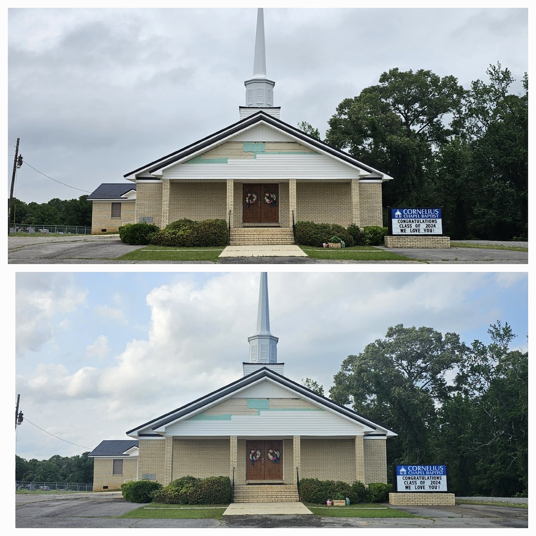 Remarkable Commercial Building Soft Wash & Concrete Cleaning In Buhl, AL