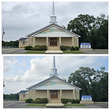 Remarkable Commercial Building Soft Wash & Concrete Cleaning In Buhl, AL