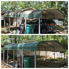 Sensational-House-Washing-Metal-Carport-Roof-Soft-Wash-In-Woodstock-AL 6