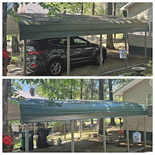 Sensational-House-Washing-Metal-Carport-Roof-Soft-Wash-In-Woodstock-AL 7