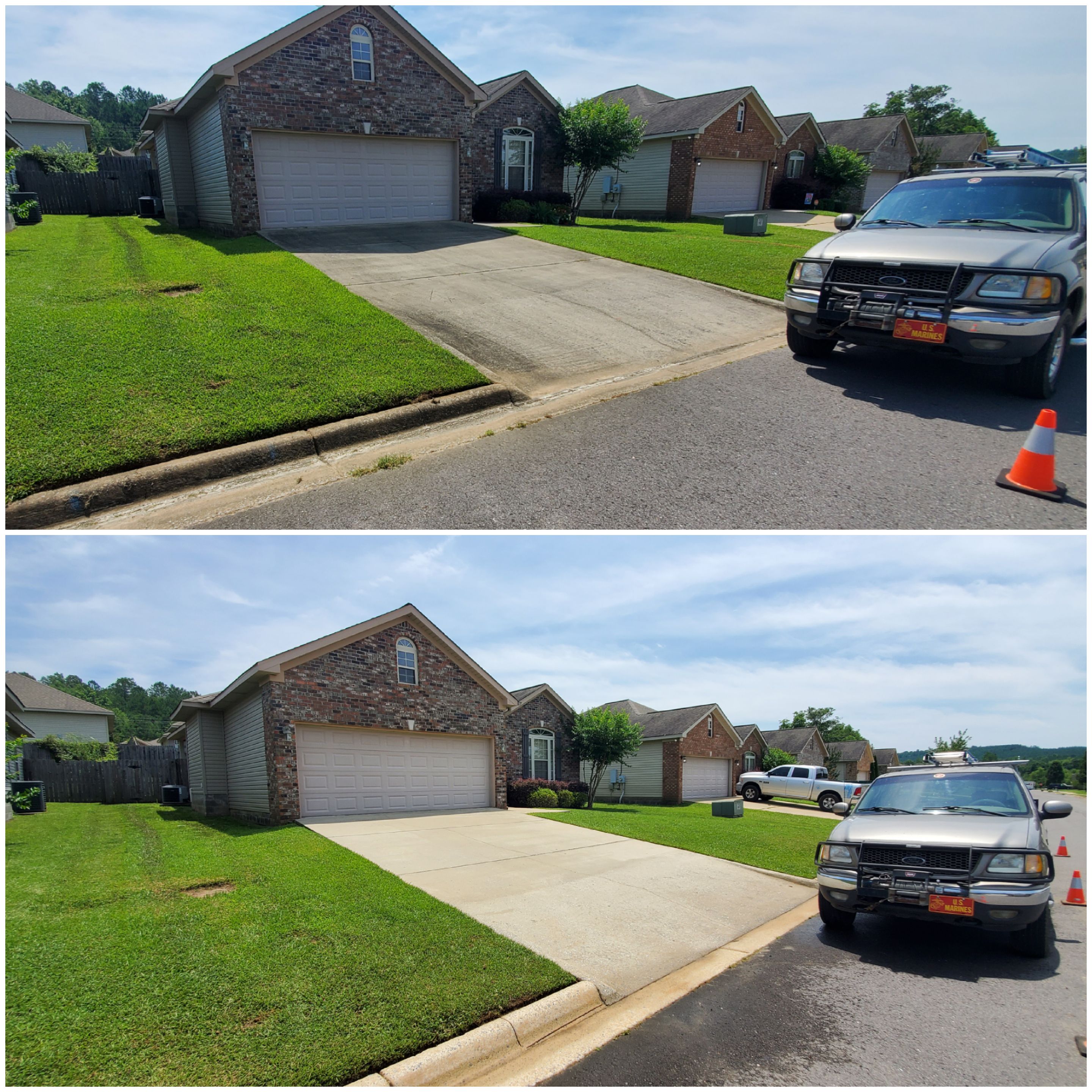 Spectacular Concrete Cleaning In Hoover, AL